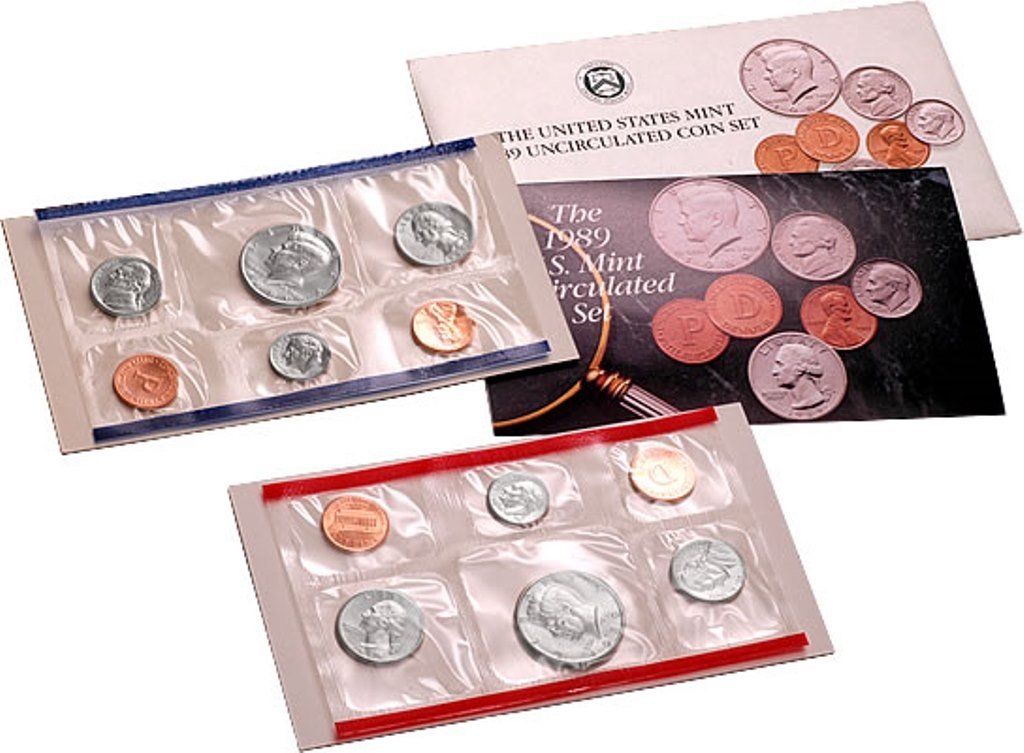 1989 - U.S. Mint Set - 10 coin Uncirculated at Amazon's